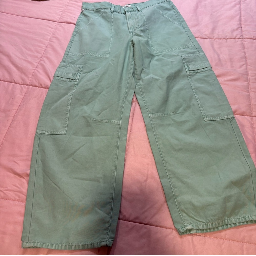 NWOT CITIZENS OR HUMANITY Marcelle low-slung cargo pants - GREEN -27